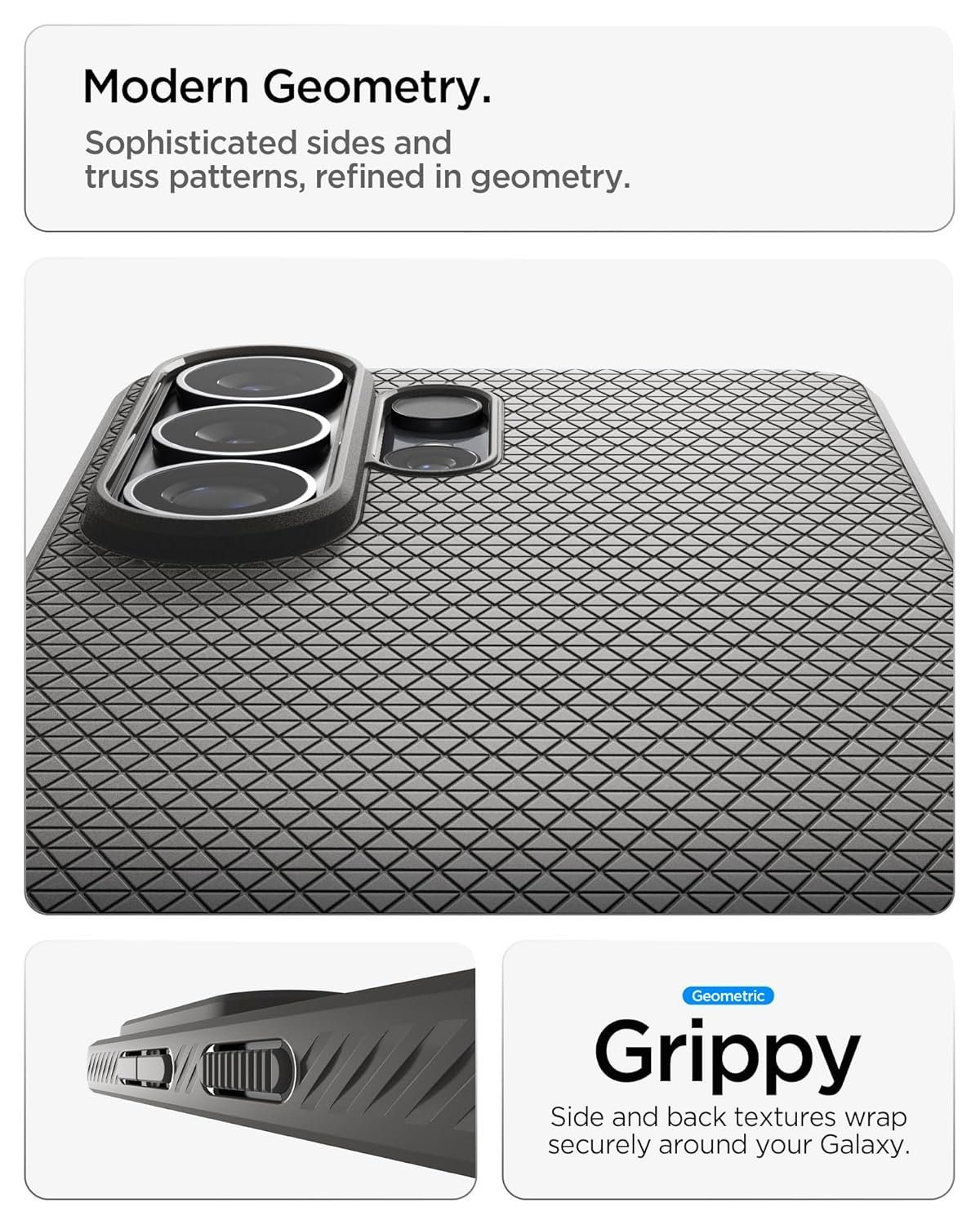 Spigen Liquid Air | Samsung Galaxy S26 Ultra Case [Flexible] [Air Cushion Protection] Galaxy S26 Ultra Back Cover | TPU - Marble Gray