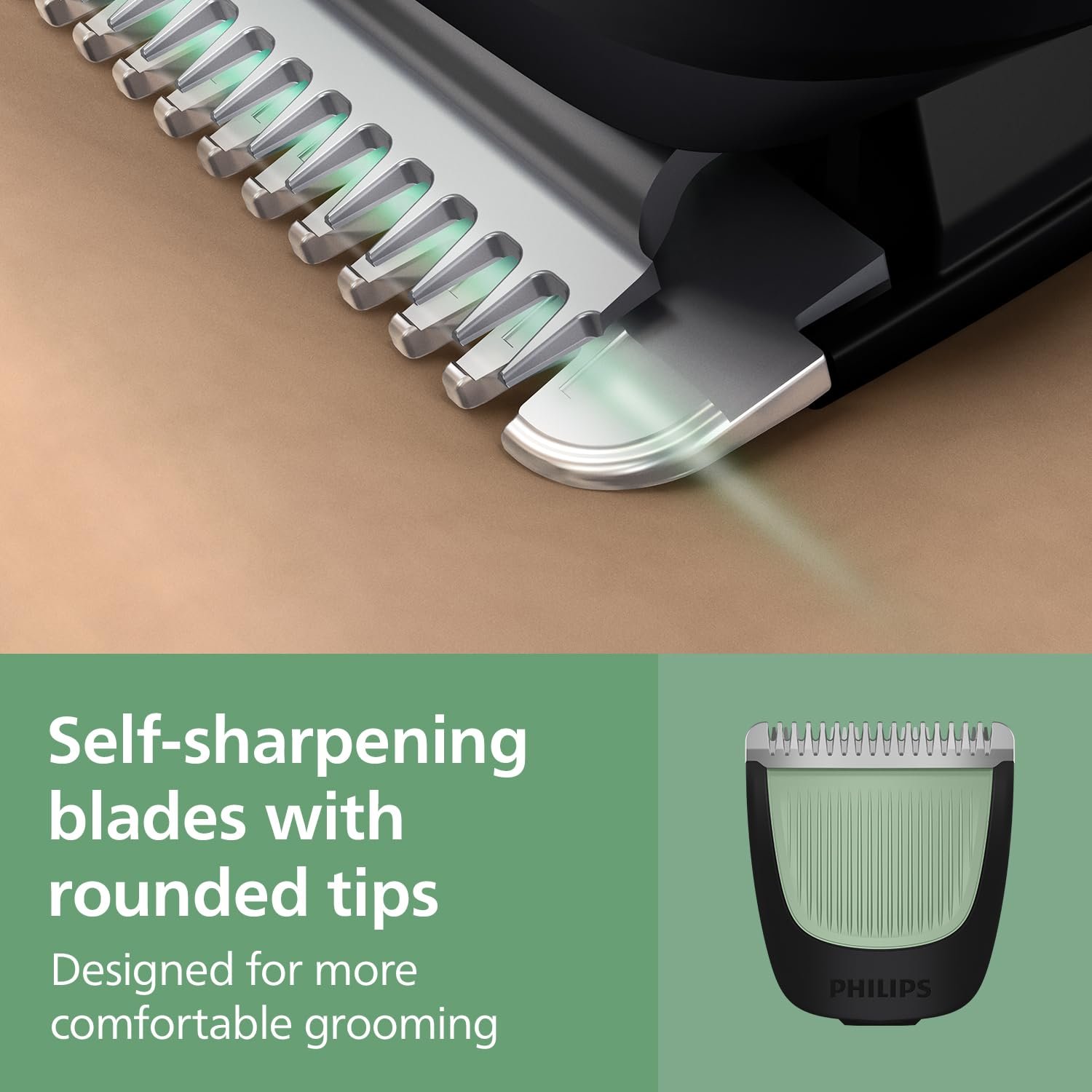 Philips India's No.1 Men's Trimmer* | One stroke beard trimming | All-in-One Grooming Kit- Face, Hair, Body | Ear/Nose attachment | Safe for Sensitive Skin | 60 mins runtime | 5yr warranty* | MG3927