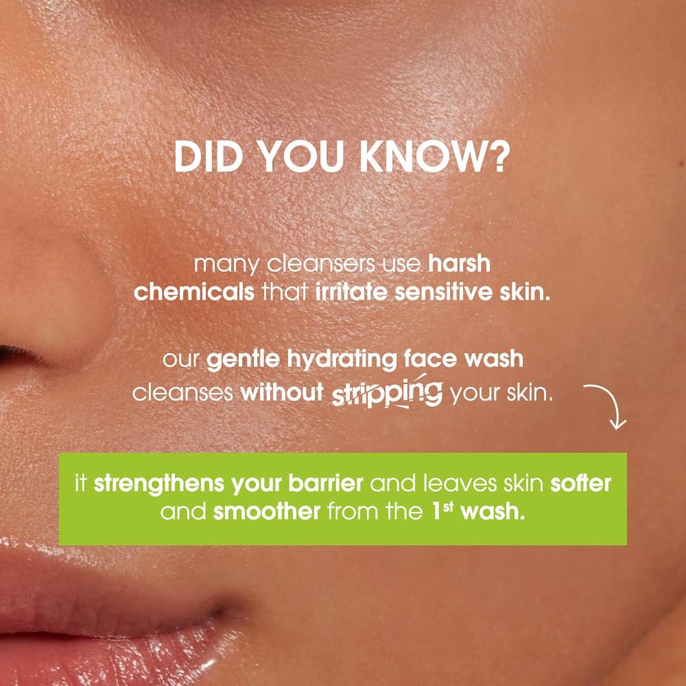 Simple Kind To Skin Refreshing Facial Wash 150 ml | 100% Soap-Free Facewash that doesn't dry out your skin| For All Skin Types