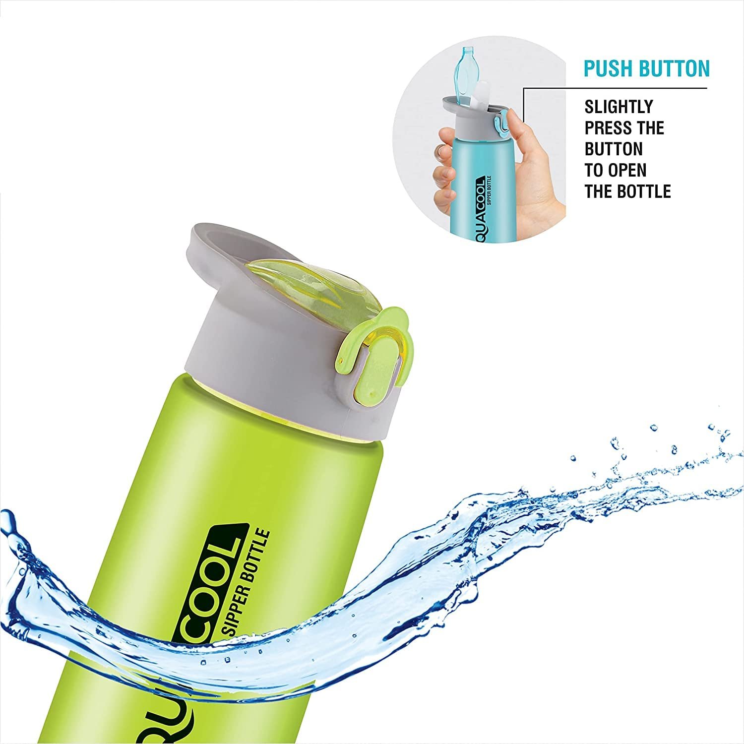 Plastic aqua cool Water Bottle for Gym